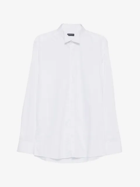 Carlo Pignatelli camisa manga larga con cuello de ala