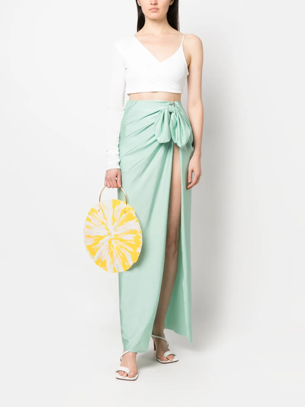 Amen Skirts Clear Blue - Blu e Verdi