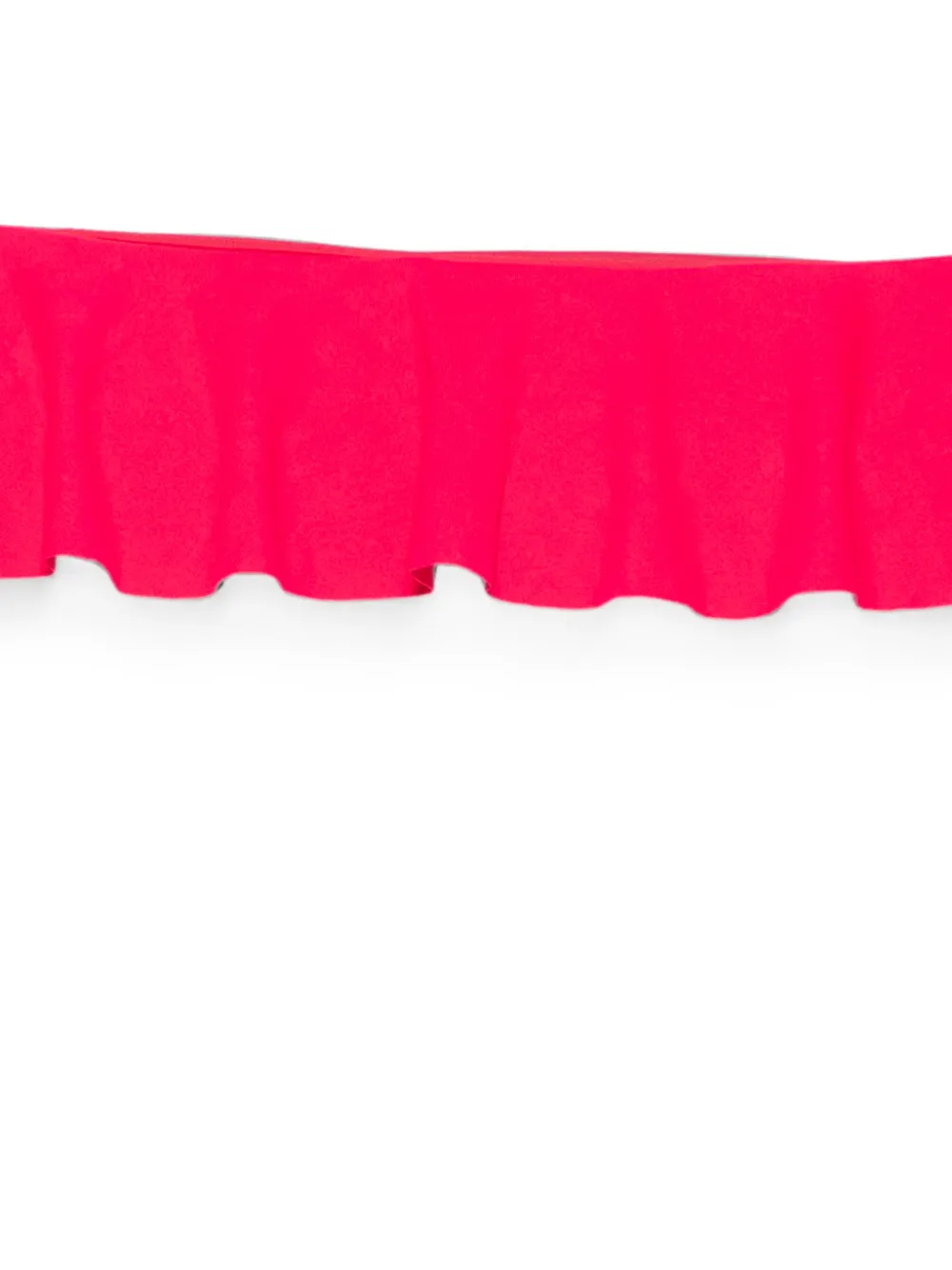 DONDUP Candis bandeau bikini met ruches Roze