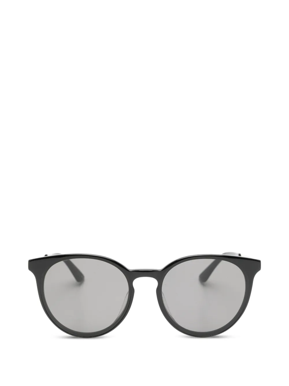 Alexander McQueen Eyewear Occhiali da sole tondi - Nero