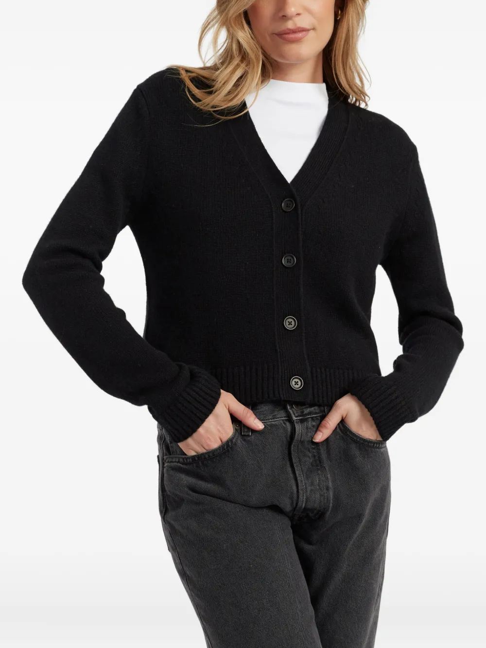 Chinti & Parker Kasjmier vest Zwart