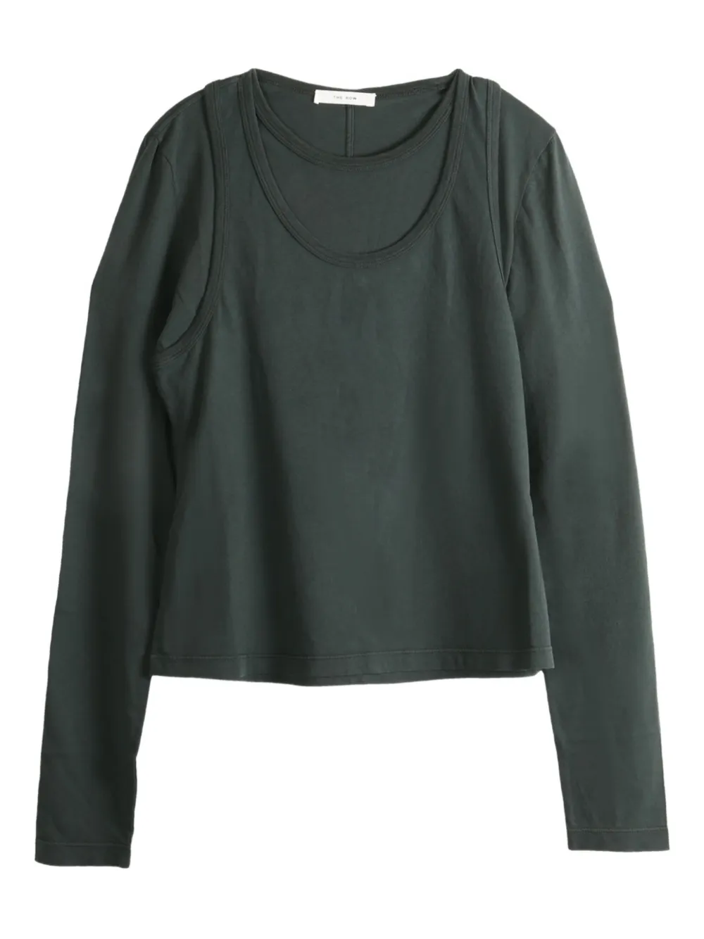 The Row cut-out long-sleeve top | Black | Image 1
