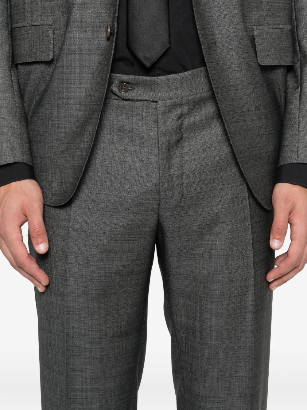 Canali Single-breasted Suit In Gray