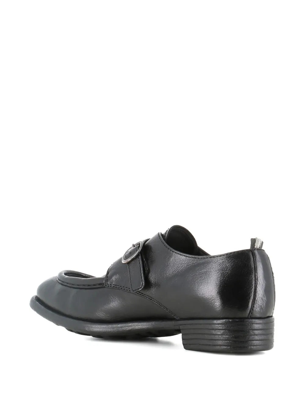 Officine Creative monk-strap loafers Zwart
