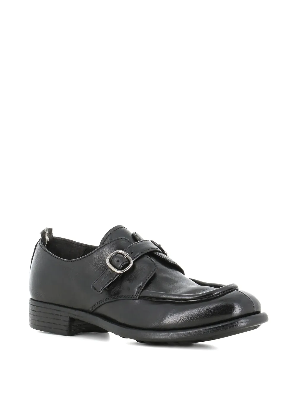 Officine Creative monk-strap loafers Zwart