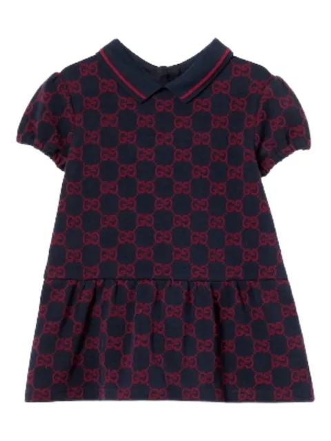 Gucci Kids logo-pattern dress