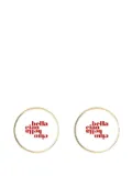 Bitossi Home Ciao Bella plates (set of two) - White