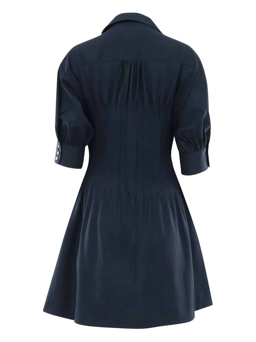 Cinq A Sept Shiftjurk met geplooid vlak - Blauw