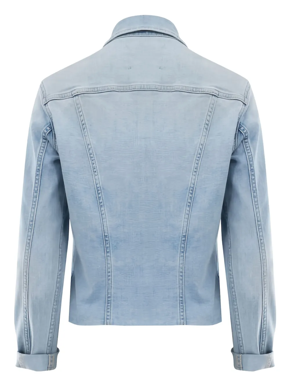 L'Agence Janelle buttoned denim jacket | Denim Jackets | Image 2