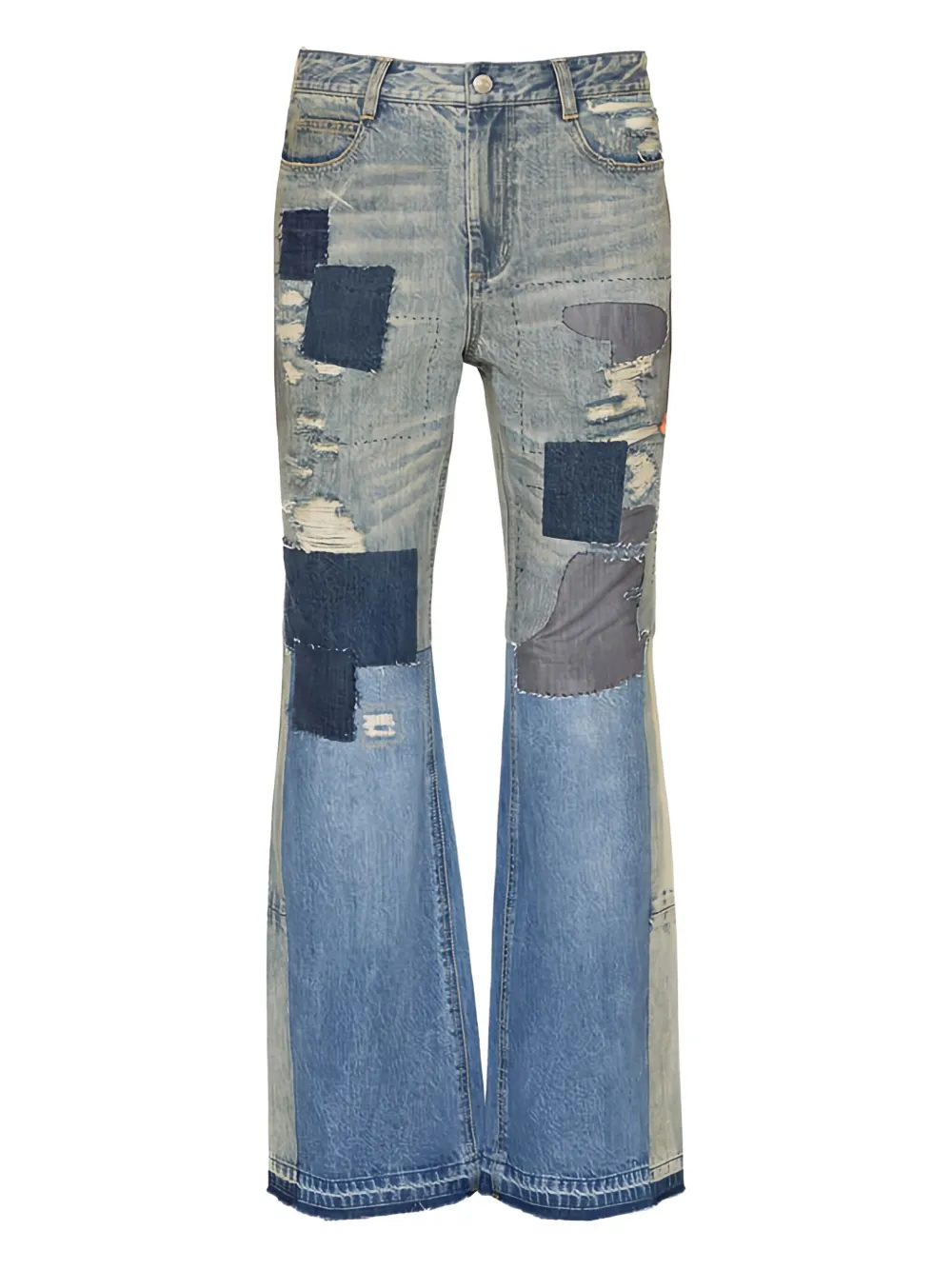 Sea Spencer Mended patchwork jeans | Blue | Image 1