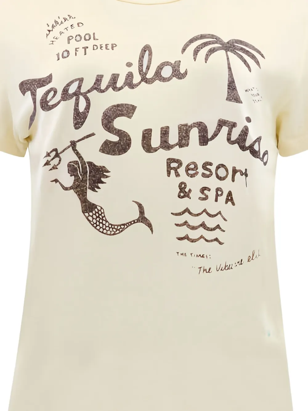 MOTHER mermaid-graphic cotton T-shirt | T-Shirts & Jersey Shirts | Image 2