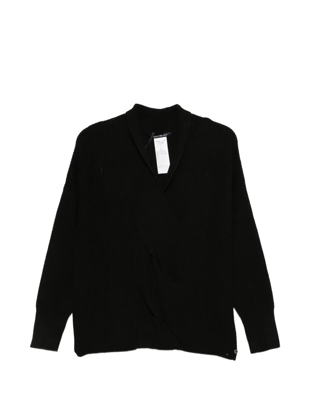 Pennyblack Ribbed-knit Sweater In Black