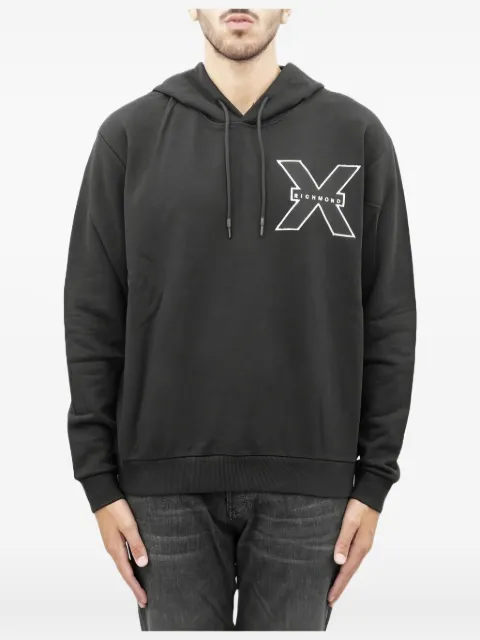 John Richmond X-logo hoodie