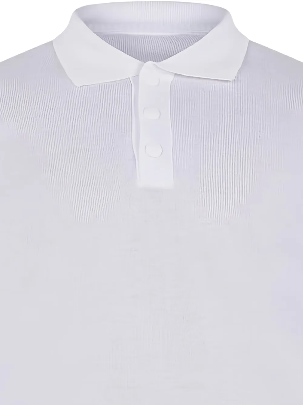 YES LONDON three-button knitted polo shirt | Image 2