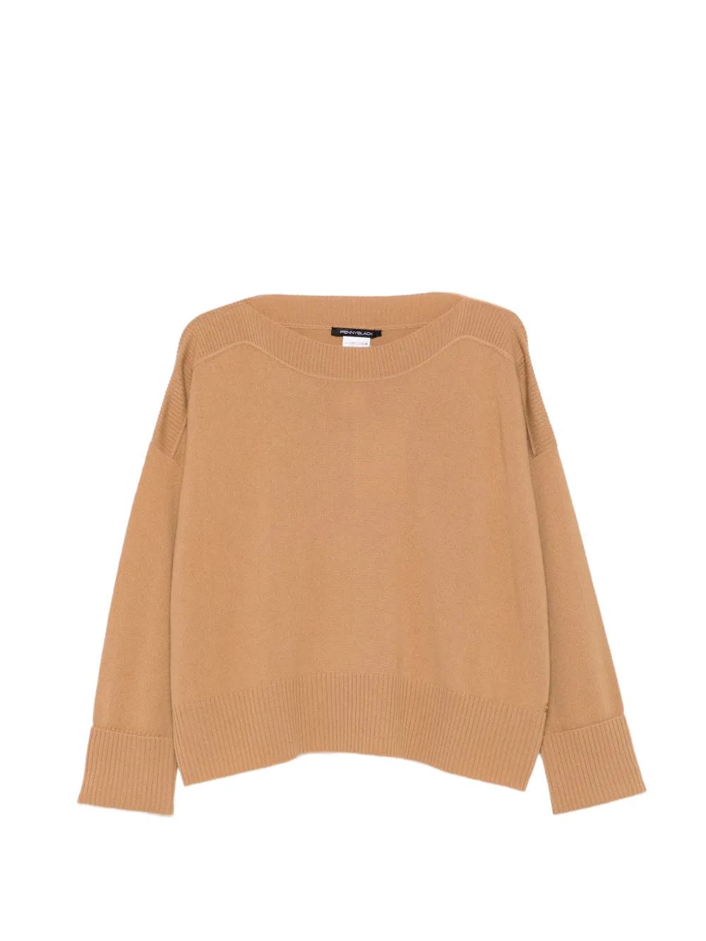 Pennyblack boat-neck ribbed-trim sweater