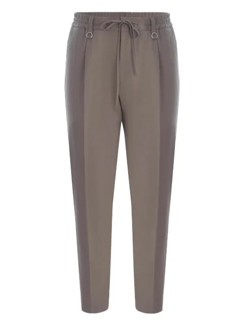 Paolo Pecora pleated drawstring trousers