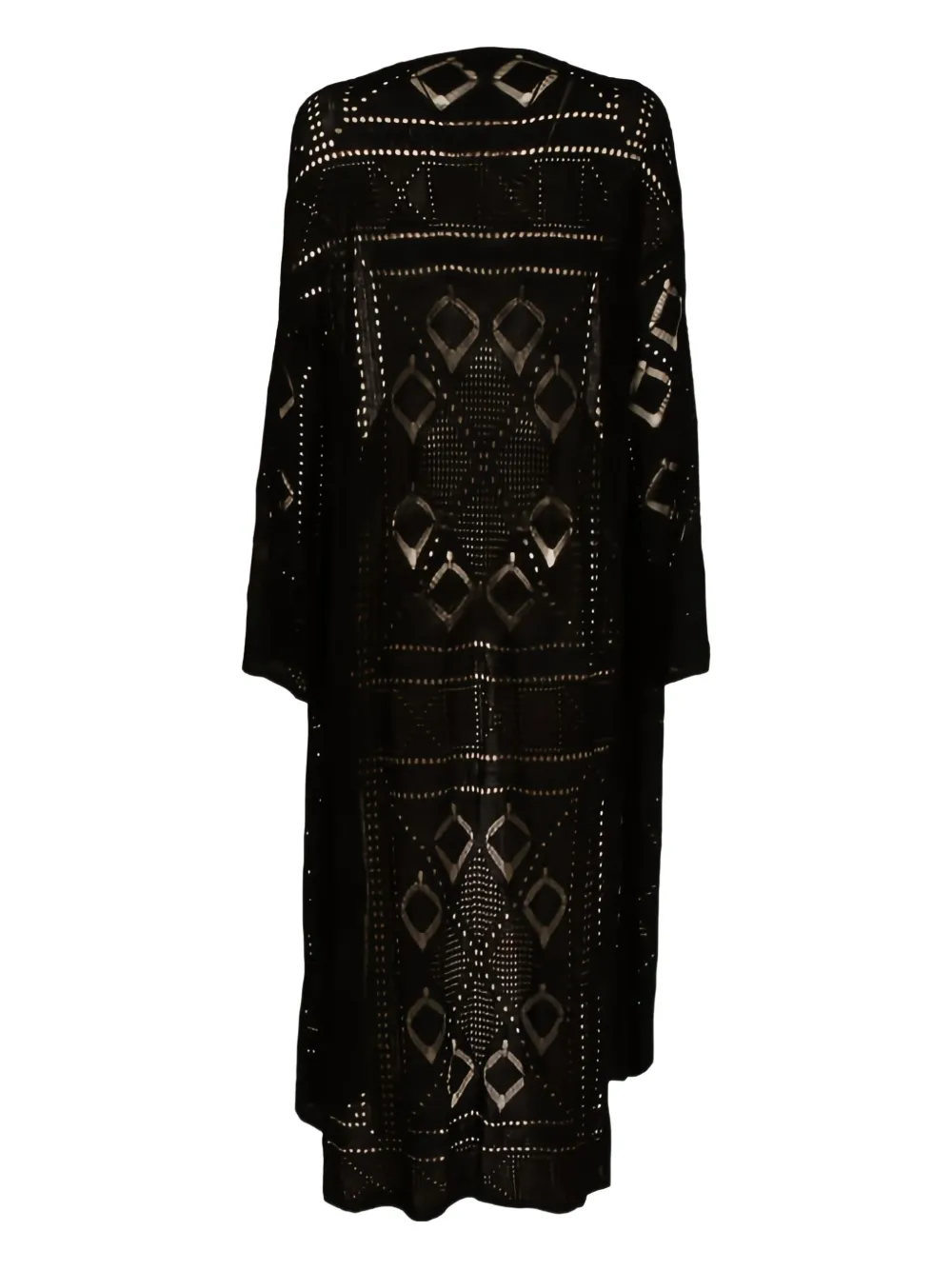 Akep geometric-pattern crochet beach cover-up | Beach Cover-Ups | Image 2