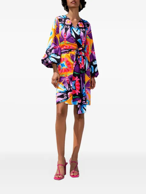 TWINSET vestido de manga balloon
