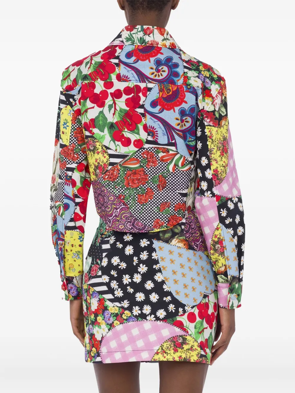 MOSCHINO JEANS Jack met patchwork Zwart