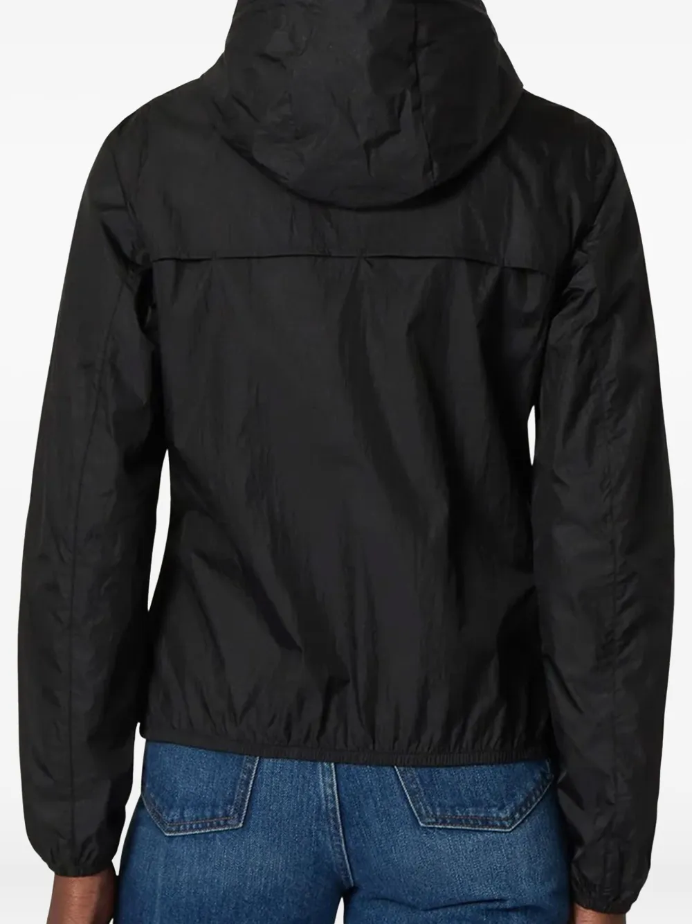 K-Way Jack met capuchon Zwart