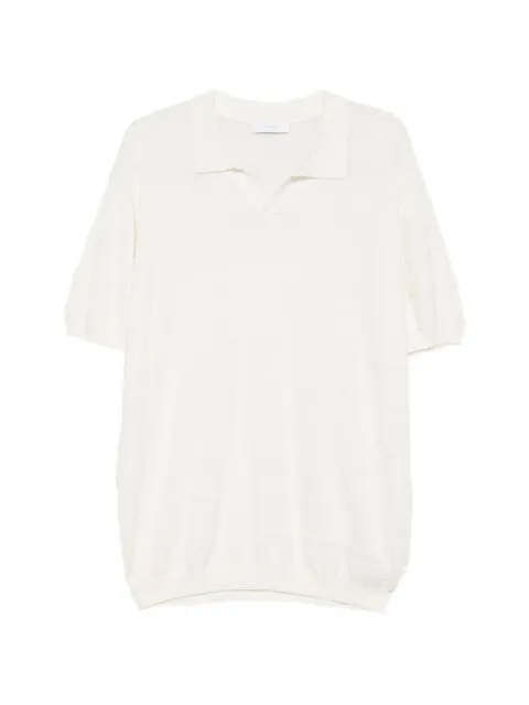 DIKTAT fine-knit short-sleeve T-shirt