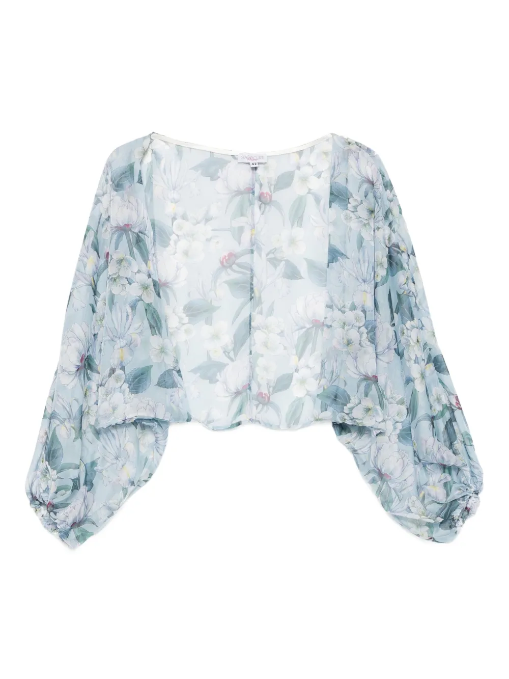 GIADA CURTI Giacca con maniche a palloncino - Blu