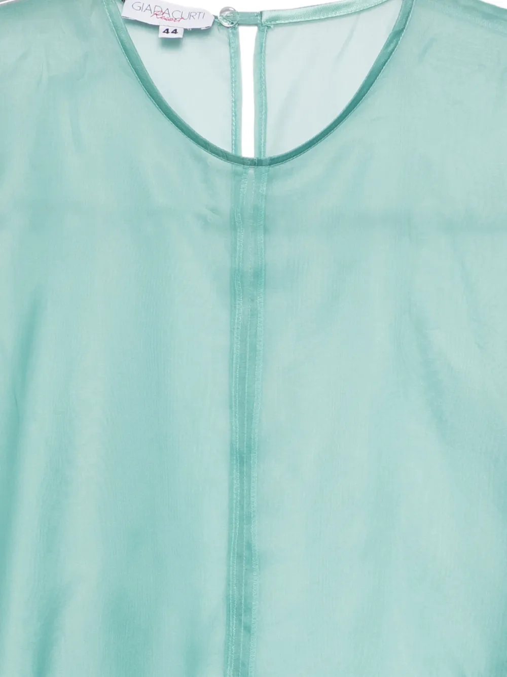  Giada Curti Balloon-sleeve Top - Green 