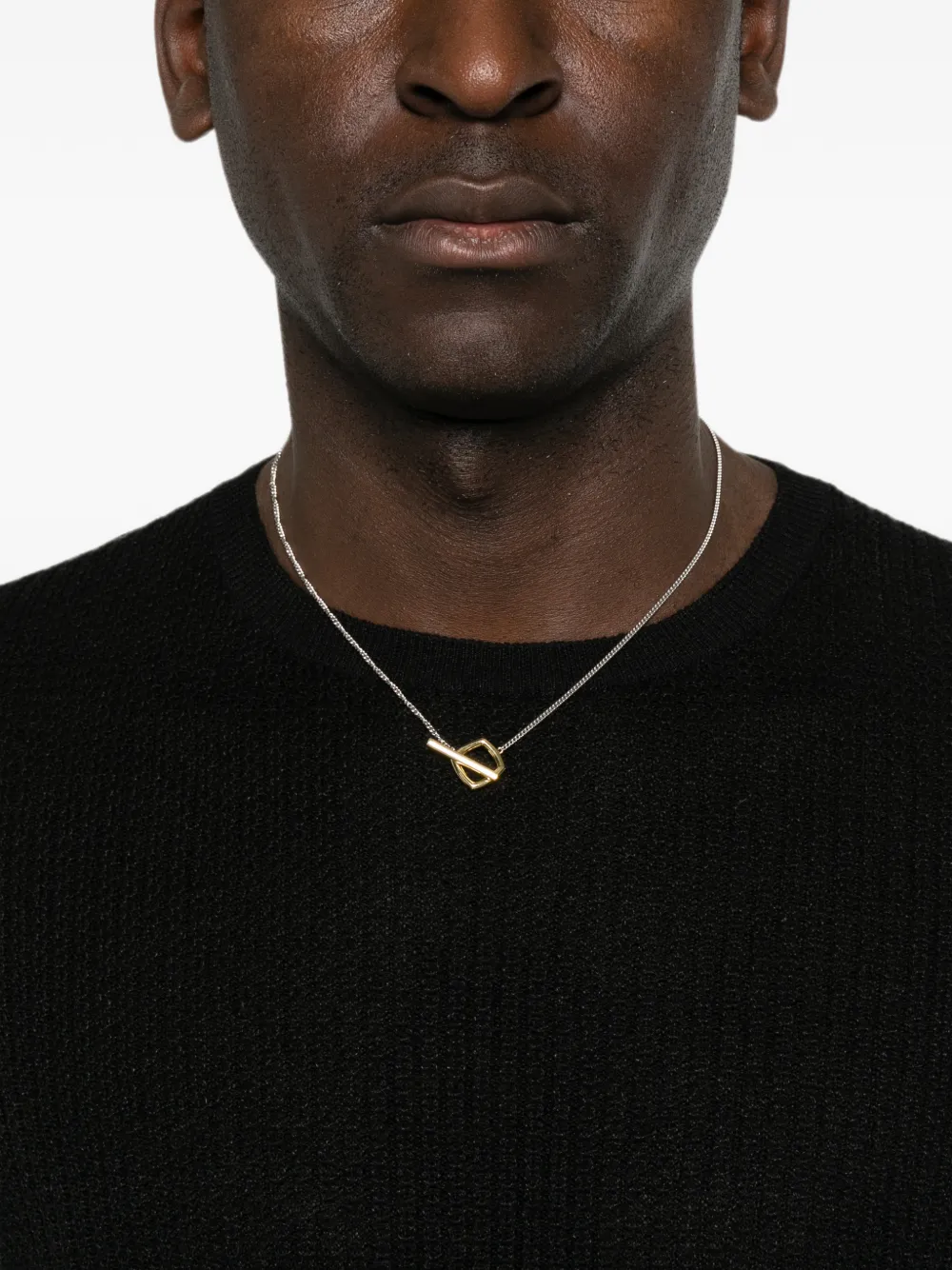 Tagliatore T-shirt met ronde hals Zwart