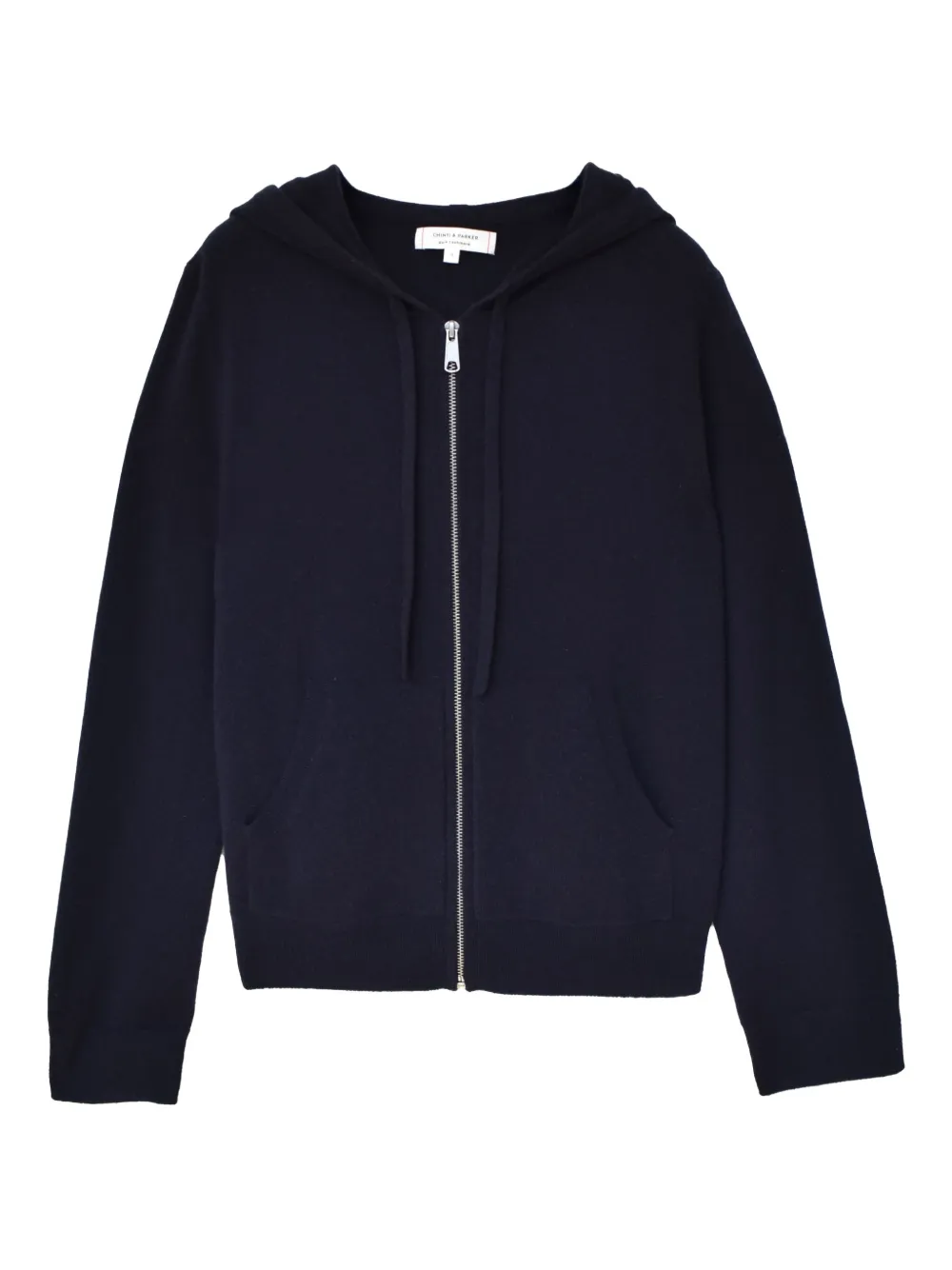 Chinti & Parker ジップアップ カシミアパーカー - ブルー Chinti & Parker ジップアップ カシミアパーカー - ブルー