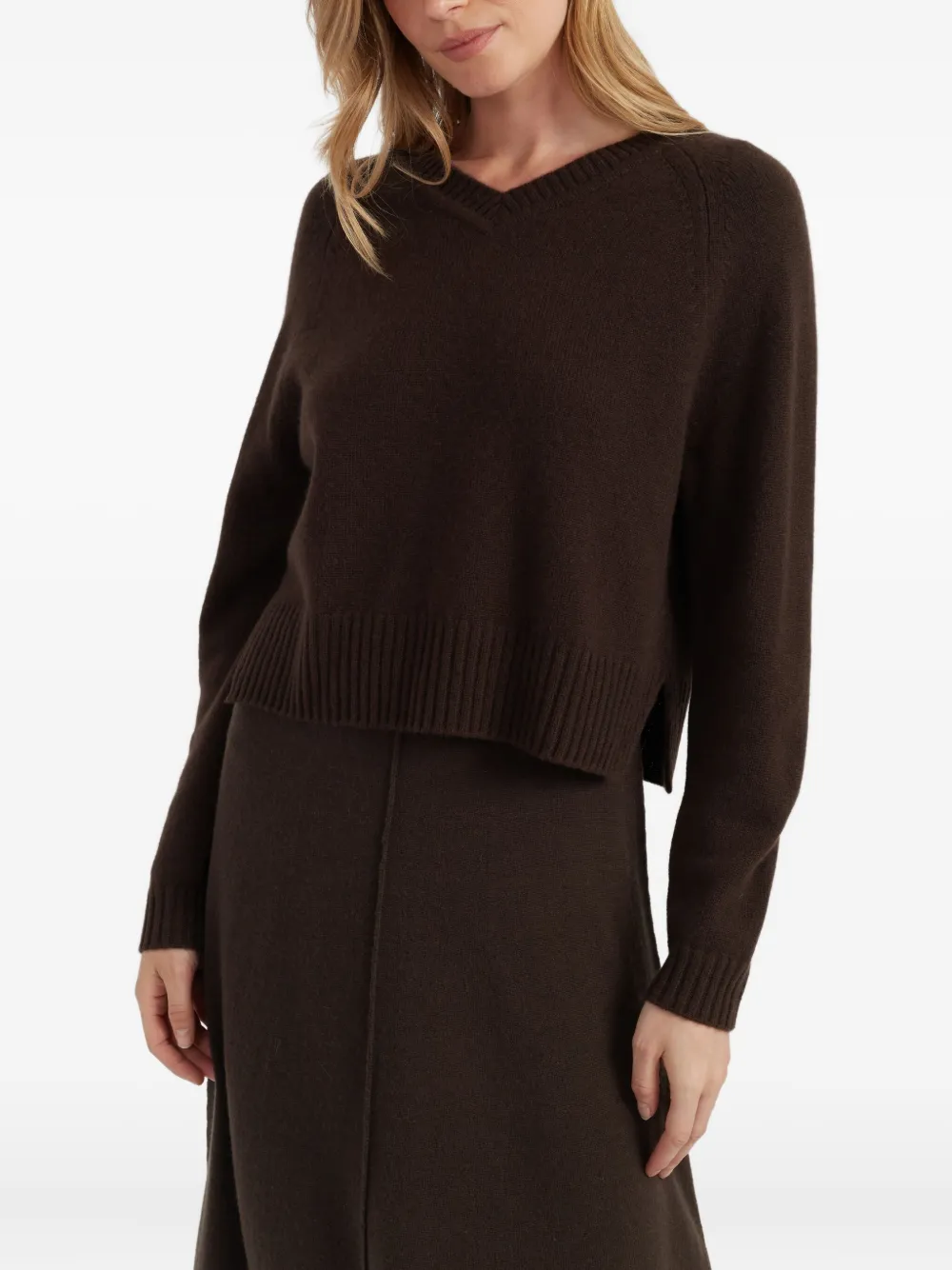 Chinti & Parker Cashmere Sweater In Brown