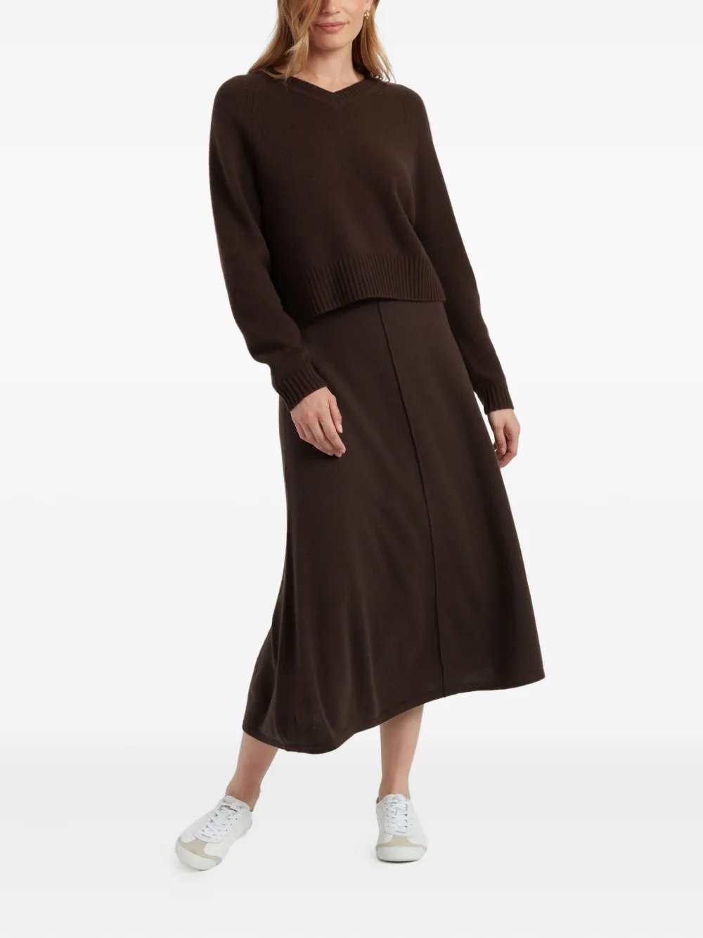 Chinti & Parker Cashmere Sweater In Brown