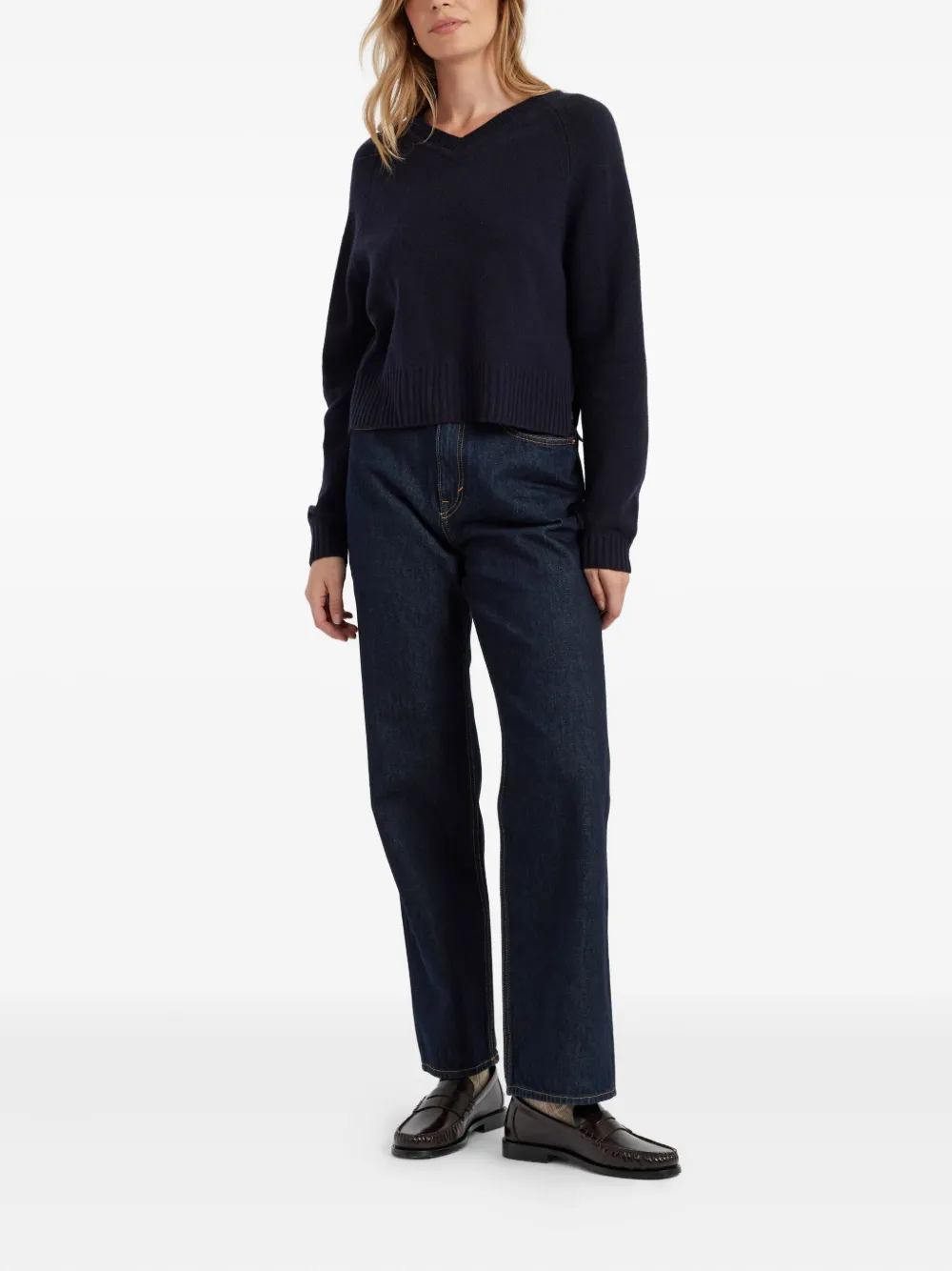Chinti & Parker Cashmere Sweater In Blue