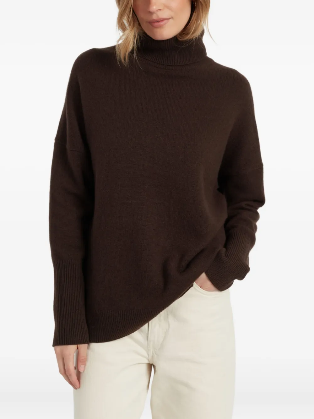 Chinti & Parker Cashmere Sweater In Brown