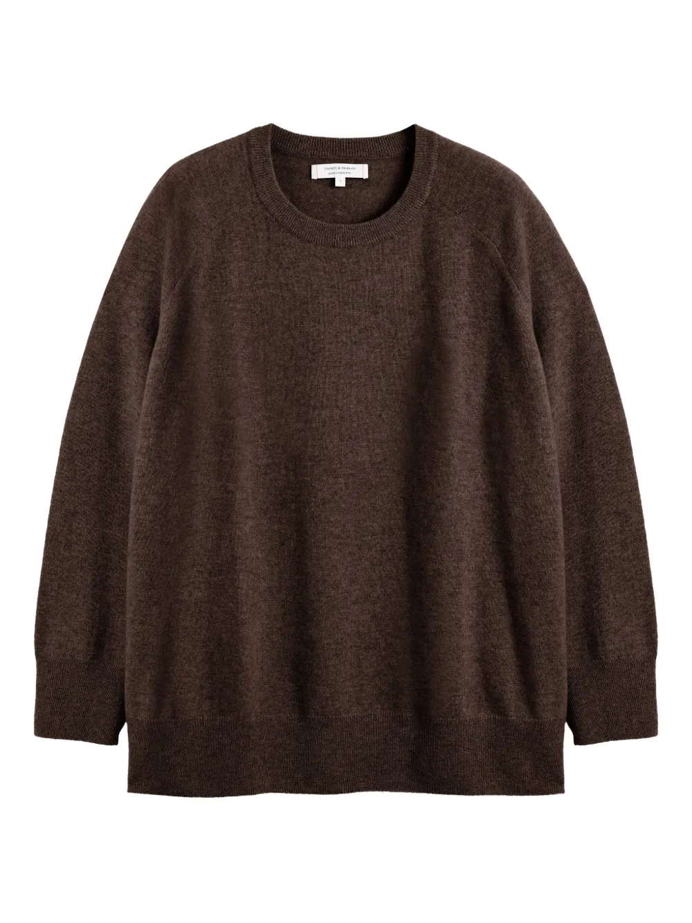 Chinti & Parker Round-neck Sweater In Brown