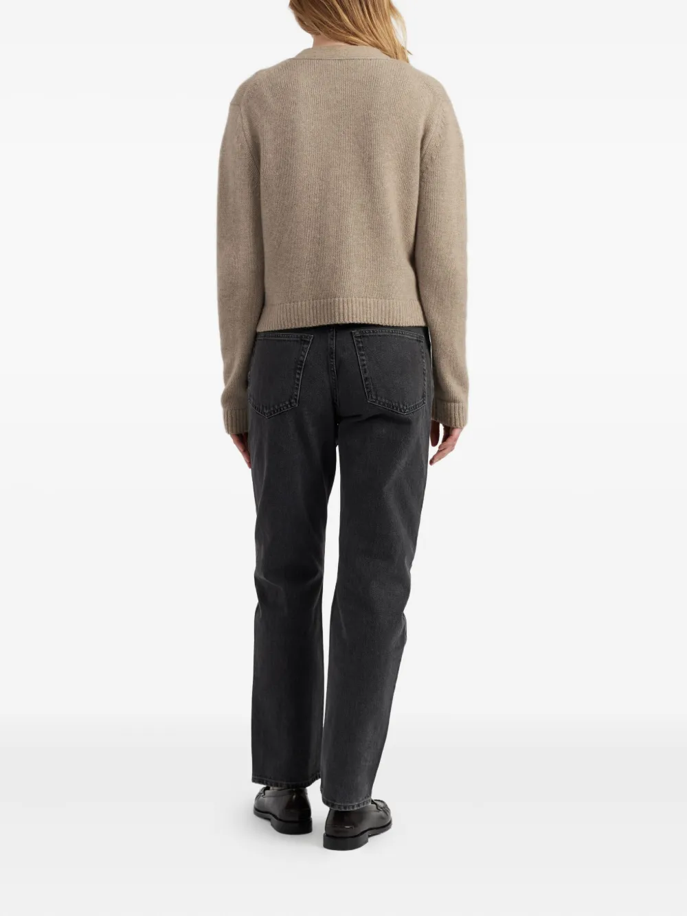 Chinti & Parker V-neck Cashmere Cardigan In Neutral