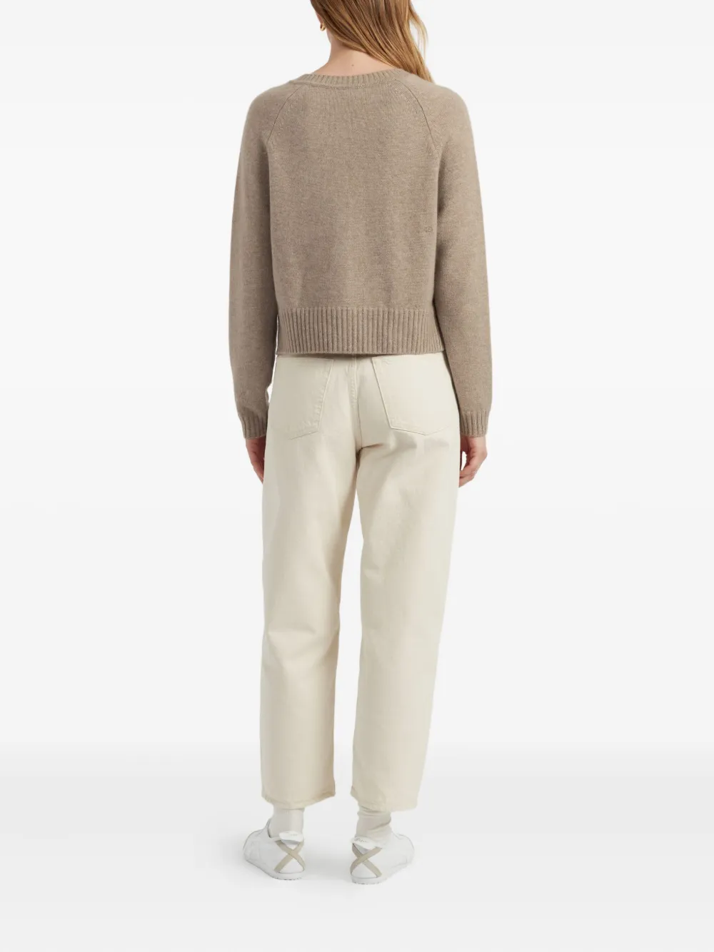 Chinti & Parker V-neck Cashmere Sweater In Brown