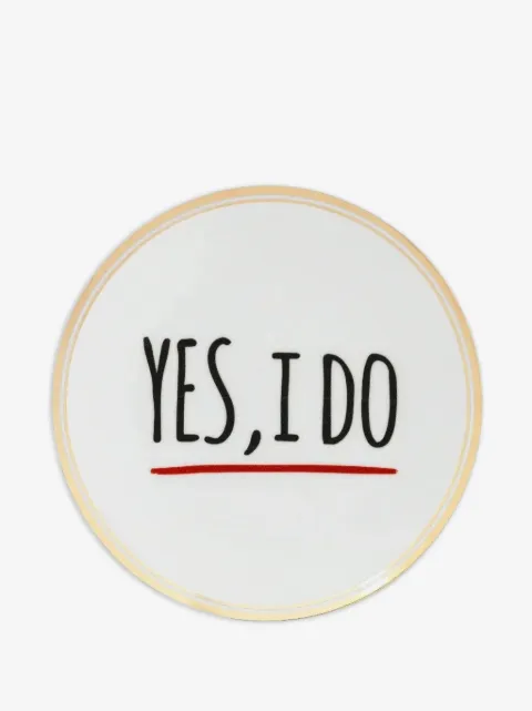 Bitossi Home Yes I Do plates (set of two)