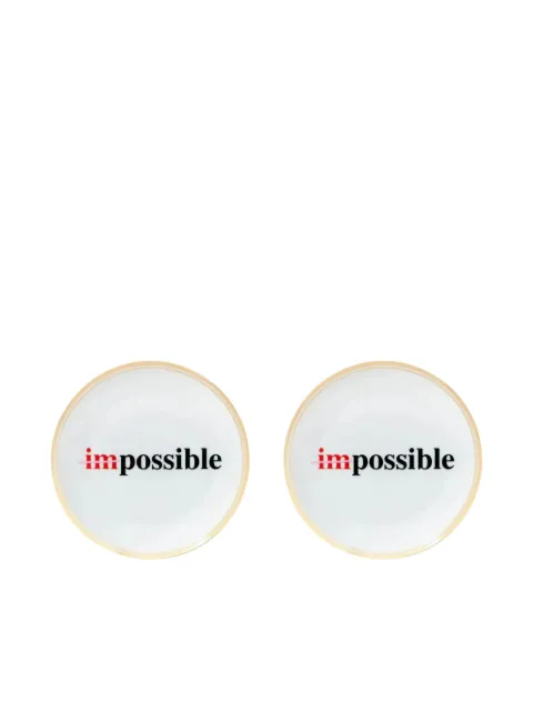 Bitossi Home Impossible plate (17cm)