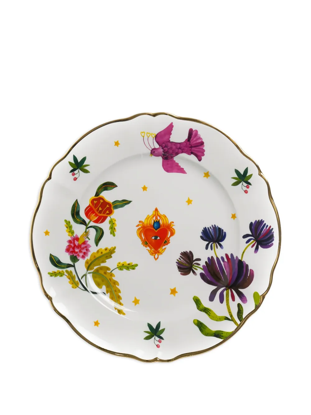 Bitossi Home floral-print plate | White | Image 1