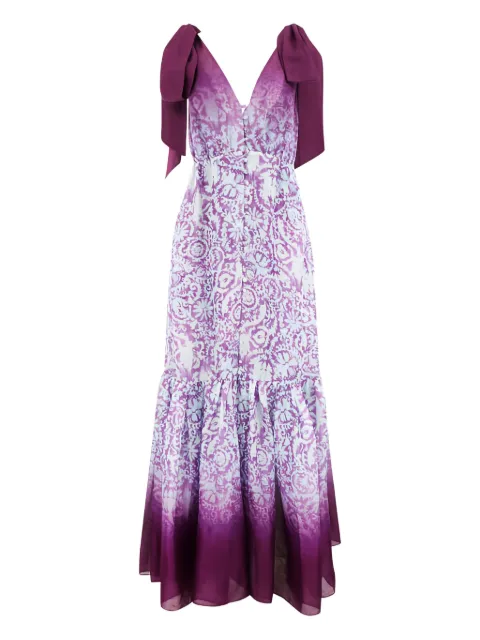 Christy Lynn Misha printed maxi dress