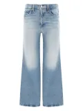 MOTHER Lil Tomcat Roller wide-leg jeans - Blue