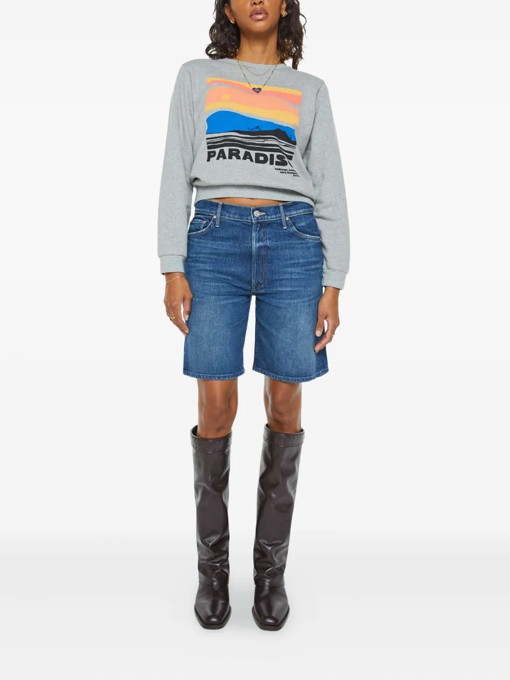 MOTHER graphic-print sweatshirt | Sweaters | Image 2