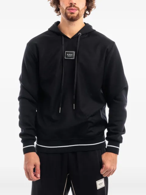 YES LONDON logo-detail hoodie