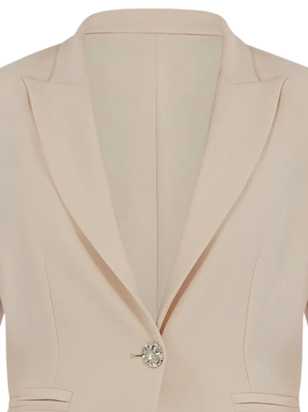 SIMONA CORSELLINI single-breasted blazer Beige