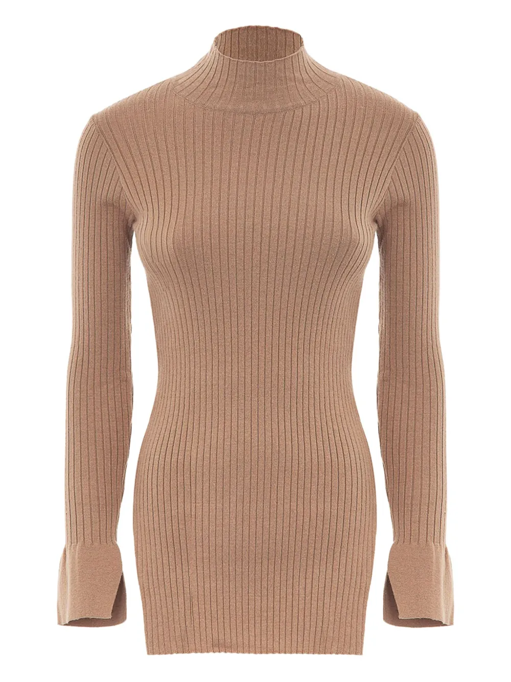 Akep ribbed turtleneck sweater | Brown | Image 1