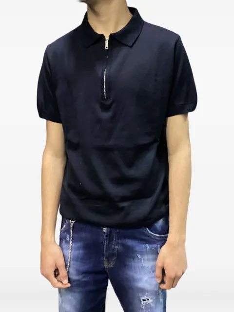 YES LONDON playera tipo polo con cierre