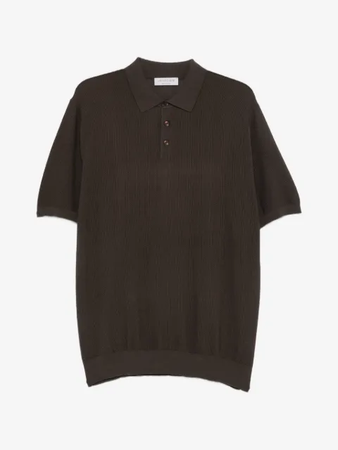Jeordie's playera tipo polo de tejido fino manga corta