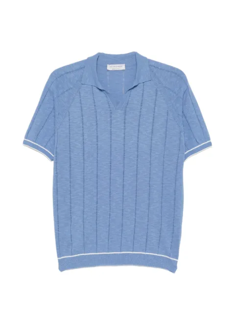 Jeordie's vertical-stripe short-sleeve T-shirt