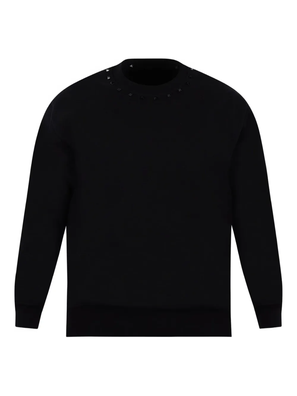 YES LONDON neck-embellished sweatshirt | Black | Image 1