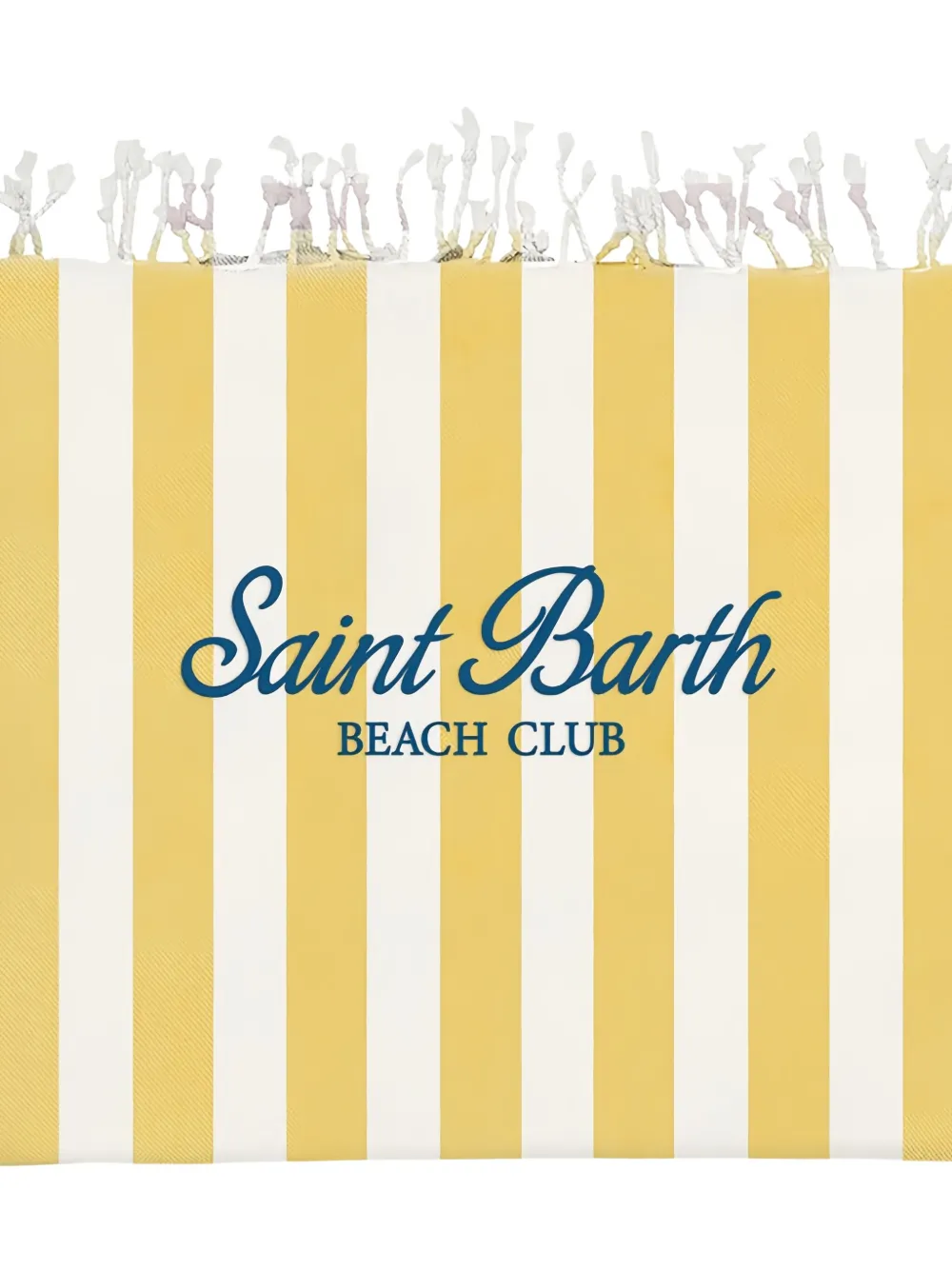 Mc2 Saint Barth Striped Beach Towel In Multi